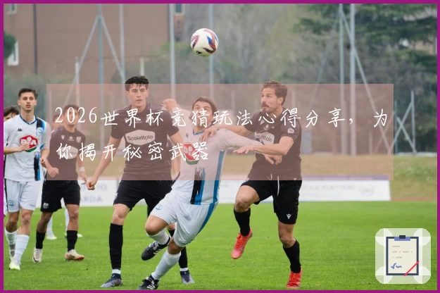 2026世界杯竞猜玩法心得分享，为你揭开秘密武器