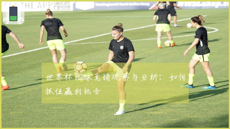世界杯让球竞猜观察与分析：如何抓住赢利机会